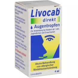 LIVOCAB direkte øyedråper, 4 ml