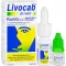 LIVOCAB direkte kombinasjon 4 ml øyedråper + 5 ml nesespray, 1 p
