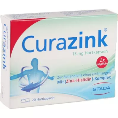 CURAZINK Harde kapsler, 20 stk CURAZINK Harde kapsler, 20 stk
