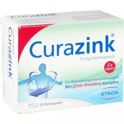 CURAZINK Harde kapsler, 50 stk CURAZINK Harde kapsler, 50 stk