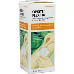 OPSITE Flexifix PU-film 10 cmx1 m ikke-steril rull, 1 stk