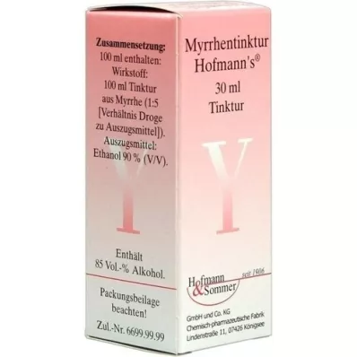 MYRRHENTINKTUR Hofmanns, 30 ml MYRRHENTINKTUR Hofmanns, 30 ml