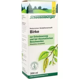 BIRKENSAFT Schoenenberger medisinsk plantejuice, 200 ml