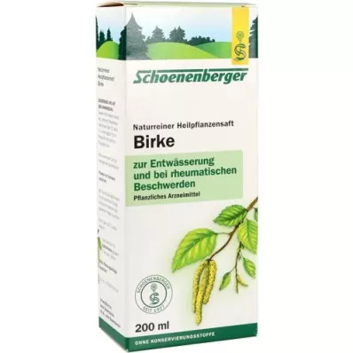 BIRKENSAFT Schoenenberger medisinsk plantejuice, 200 ml BIRKENSAFT Schoenenberger medisinsk plantejuice, 200 ml