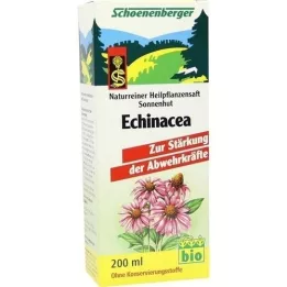 ECHINACEA SAFT Schoenenberger solhatt, 200 ml