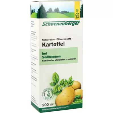 KARTOFFELSAFT Schoenenberger, 200 ml KARTOFFELSAFT Schoenenberger, 200 ml