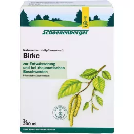 BIRKENSAFT Schoenenberger medisinsk plantejuice, 3X200 ml