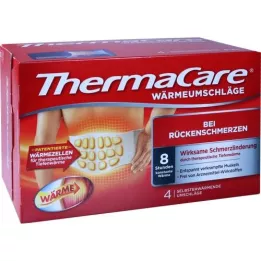 THERMACARE Ryggdeksler S-XL for smertelindring, 4 stk