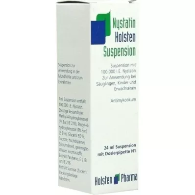 NYSTATIN Holsten Suspensjon, 24 ml NYSTATIN Holsten Suspensjon, 24 ml