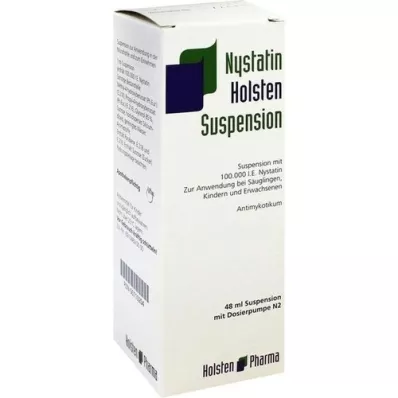 NYSTATIN Holsten Suspensjon, 48 ml NYSTATIN Holsten Suspensjon, 48 ml