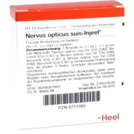 NERVUS OPTICUS suis Injeel ampuller, 10 stk