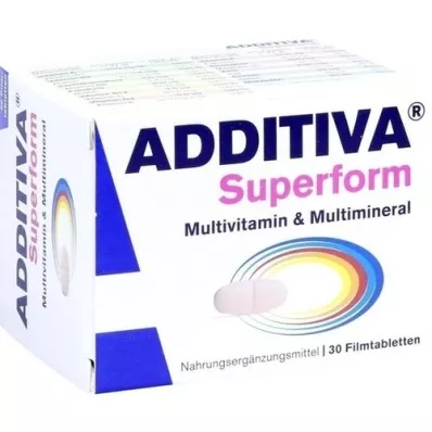 ADDITIVA Superform filmdrasjerte tabletter, 30 stk