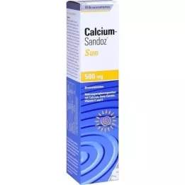 CALCIUM SANDOZ Solbrusetabletter, 20 stk