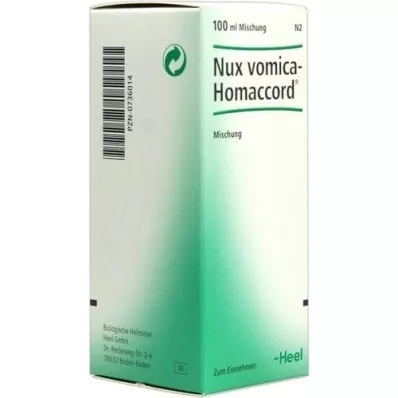 NUX VOMICA HOMACCORD Dråper, 100 ml