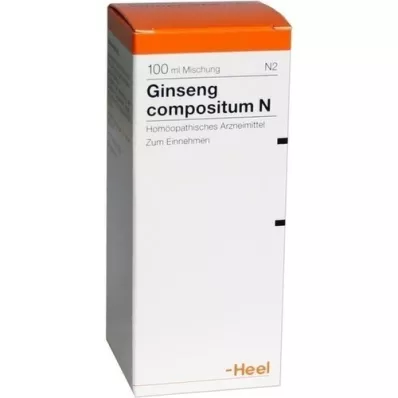 GINSENG COMPOSITUM N dråper, 100 ml GINSENG COMPOSITUM N dråper, 100 ml