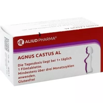 AGNUS CASTUS AL Filmdrasjerte tabletter, 60 stk AGNUS CASTUS AL Filmdrasjerte tabletter, 60 stk