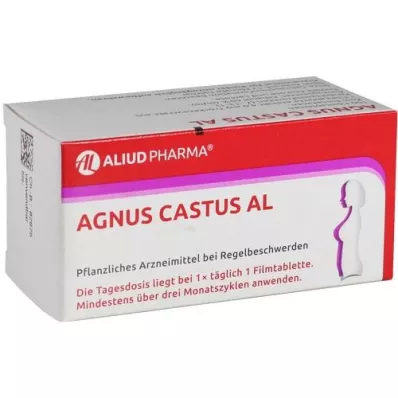 AGNUS CASTUS AL Filmdrasjerte tabletter, 100 stk AGNUS CASTUS AL Filmdrasjerte tabletter, 100 stk
