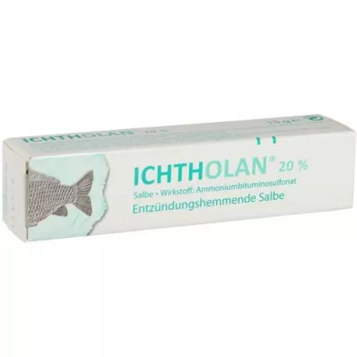 ICHTHOLAN 20 % salve, 15 g ICHTHOLAN 20 % salve, 15 g
