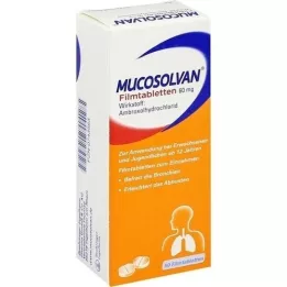MUCOSOLVAN Filmdrasjerte tabletter 60 mg, 50 stk