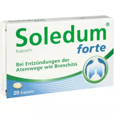 SOLEDUM Kapsler forte 200 mg, 20 stk SOLEDUM Kapsler forte 200 mg, 20 stk
