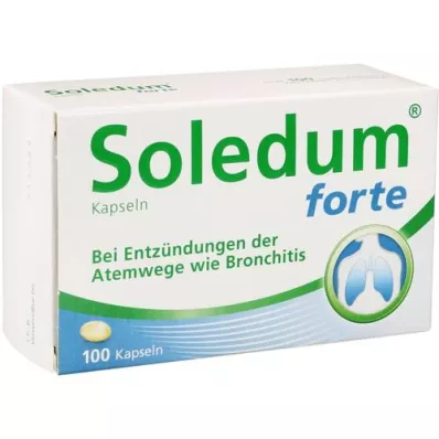 SOLEDUM Kapsler forte 200 mg, 100 stk SOLEDUM Kapsler forte 200 mg, 100 stk