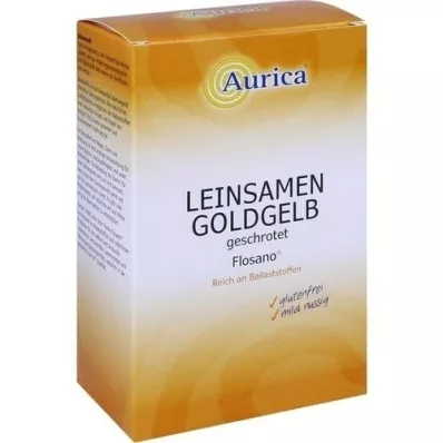 LEINSAMEN GOLDGELB knust, 500 g LEINSAMEN GOLDGELB knust, 500 g
