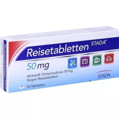 REISETABLETTEN STADA, 10 stk REISETABLETTEN STADA, 10 stk