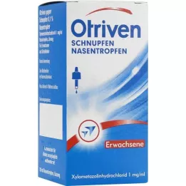 OTRIVEN 0,1 % nesedråper for voksne og skolelege, 20 ml
