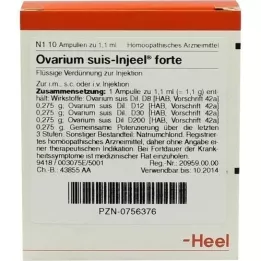OVARIUM SUIS Injeel forte ampuller, 10 stk