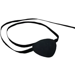 AUGENKLAPPE med svart slips, 1 stk