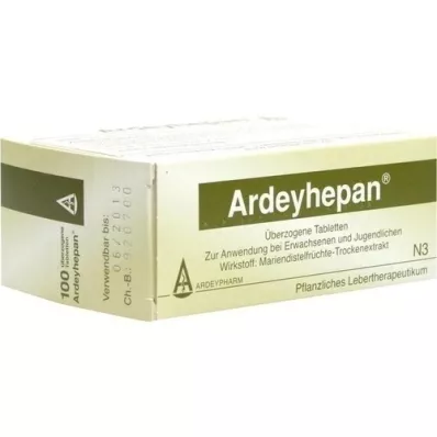 ARDEYHEPAN belagte tabletter, 100 stk