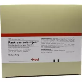 PANKREAS SUIS Injeel ampuller, 100 stk
