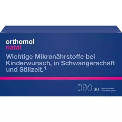 ORTHOMOL Natal tabletter/kapsler kombinasjonspakke, 1 stk