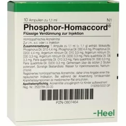 PHOSPHOR HOMACCORD Ampuller, 10 stk