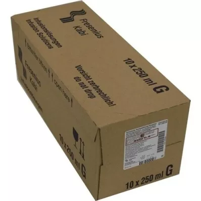 KOCHSALZLÖSUNG 0,9 % glassflaske Fresenius, 10X250 ml KOCHSALZLÖSUNG 0,9 % glassflaske Fresenius, 10X250 ml