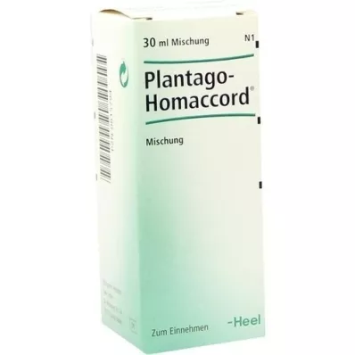 PLANTAGO HOMACCORD Dråper, 30 ml PLANTAGO HOMACCORD Dråper, 30 ml