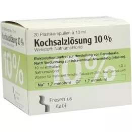 KOCHSALZLÖSUNG 10 % infusjonsløsning konsentrat, 20X10 ml