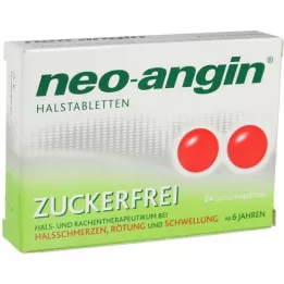 NEO-ANGIN Halspastiller sukkerfri, 24 stk