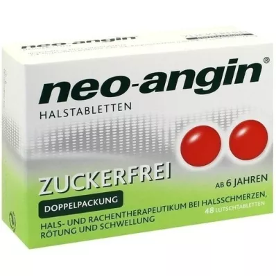NEO-ANGIN Halspastiller sukkerfri, 48 stk NEO-ANGIN Halspastiller sukkerfri, 48 stk