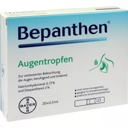 BEPANTHEN Øyedråper, 20X0,5 ml