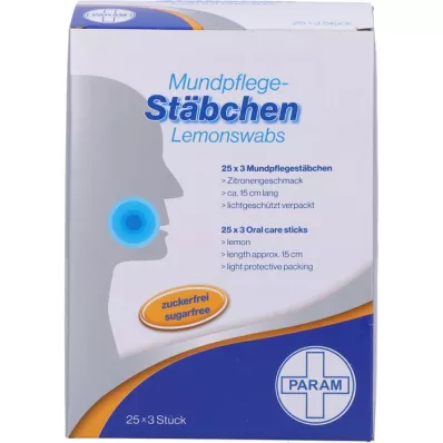 LEMON SWABS, 25X3 stk LEMON SWABS, 25X3 stk
