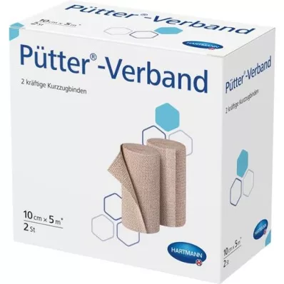 PÜTTER Bandasje 10 cmx5 m, 2 stk PÜTTER Bandasje 10 cmx5 m, 2 stk
