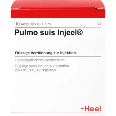 PULMO SUIS Injeel ampuller, 10 stk