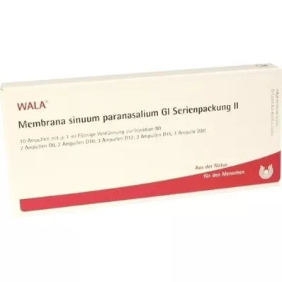 MEMBRANA sinuum paransalium GL serie pakke.2 Amp., 10X1 ml