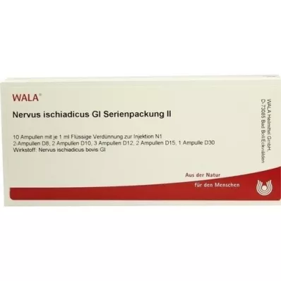 NERVUS ISCHIADICUS GL Seriepakke 2 ampuller, 10X1 ml NERVUS ISCHIADICUS GL Seriepakke 2 ampuller, 10X1 ml