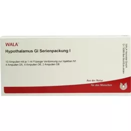 HYPOTHALAMUS GL Seriepakke 1 ampuller, 10X1 ml