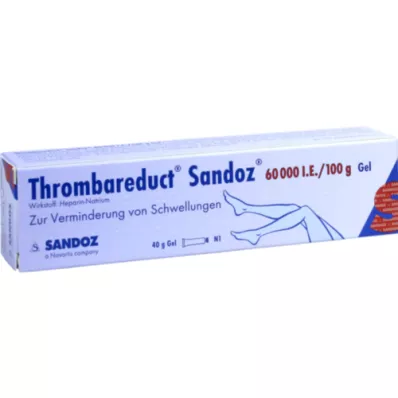 THROMBAREDUCT Sandoz 60 000 IE gel, 40 g THROMBAREDUCT Sandoz 60 000 IE gel, 40 g