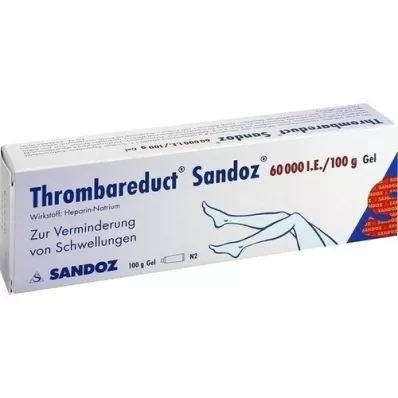 THROMBAREDUCT Sandoz 60 000 IE gel, 100 g THROMBAREDUCT Sandoz 60 000 IE gel, 100 g