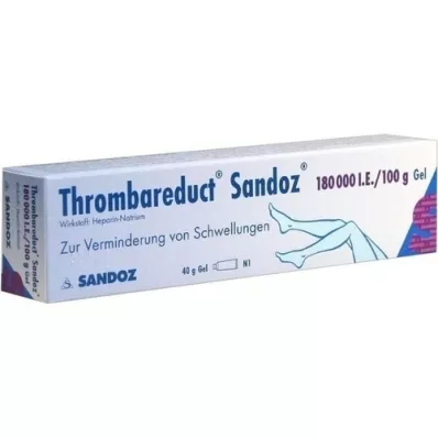 THROMBAREDUCT Sandoz 180 000 IE gel, 40 g THROMBAREDUCT Sandoz 180 000 IE gel, 40 g