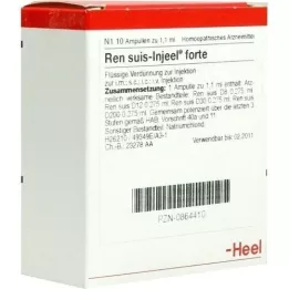 REN suis Injeel forte ampuller, 10 stk